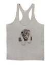 Leopard Cub Mens String Tank Top-Men's String Tank Tops-LOBBO-Light-Gray-Small-Davson Sales