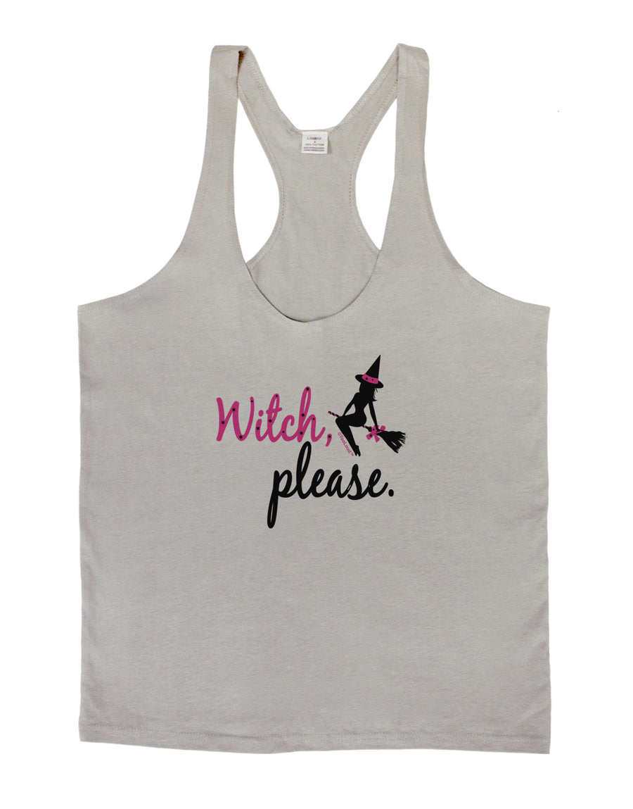 Witch Please Mens String Tank Top-Men's String Tank Tops-LOBBO-White-Small-Davson Sales