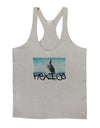 Mexico - Whale Watching Cut-out Mens String Tank Top-Men's String Tank Tops-LOBBO-Light-Gray-Small-Davson Sales