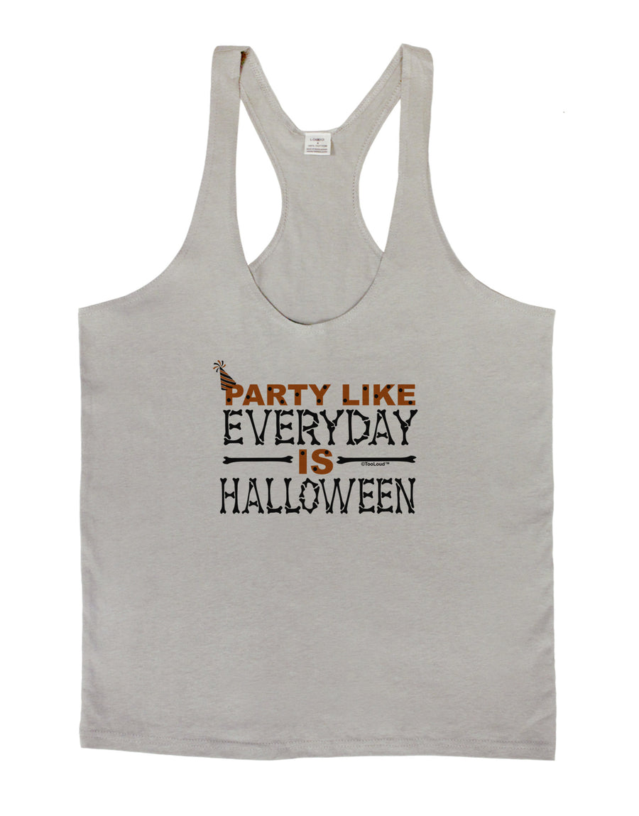 Everyday Is Halloween Mens String Tank Top-Men's String Tank Tops-LOBBO-White-Small-Davson Sales