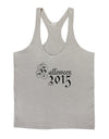 Halloween Current Year Script Text Mens String Tank Top-Men's String Tank Tops-LOBBO-Light-Gray-Small-Davson Sales