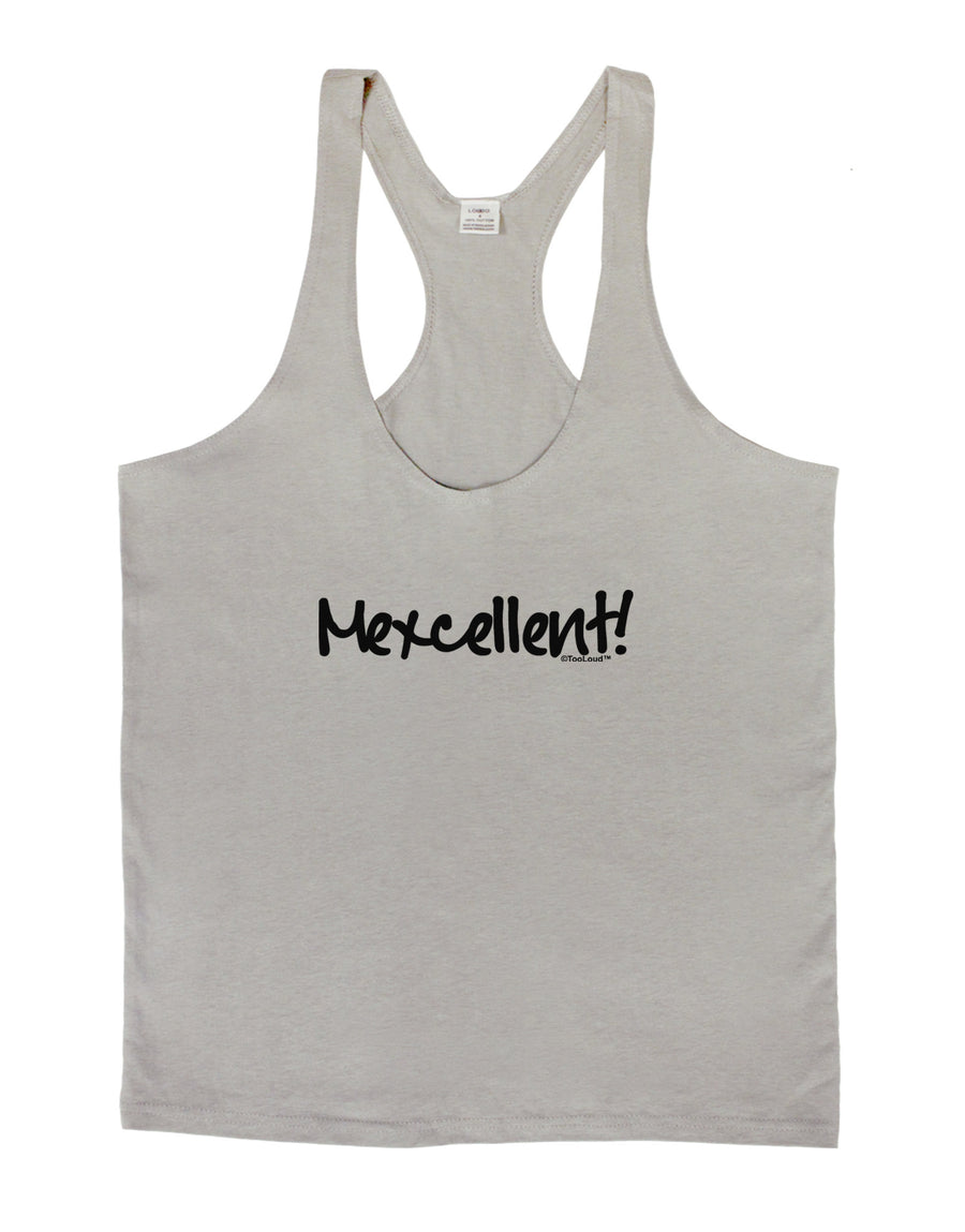 Mexcellent - Cinco De Mayo Mens String Tank Top-Men's String Tank Tops-LOBBO-White-Small-Davson Sales