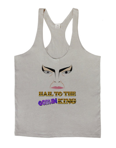 Hail to the Goblin King Mens String Tank Top-Men's String Tank Tops-LOBBO-Light-Gray-Small-Davson Sales