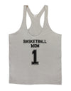 Basketball Mom Jersey Mens String Tank Top-Men's String Tank Tops-LOBBO-Light-Gray-Small-Davson Sales