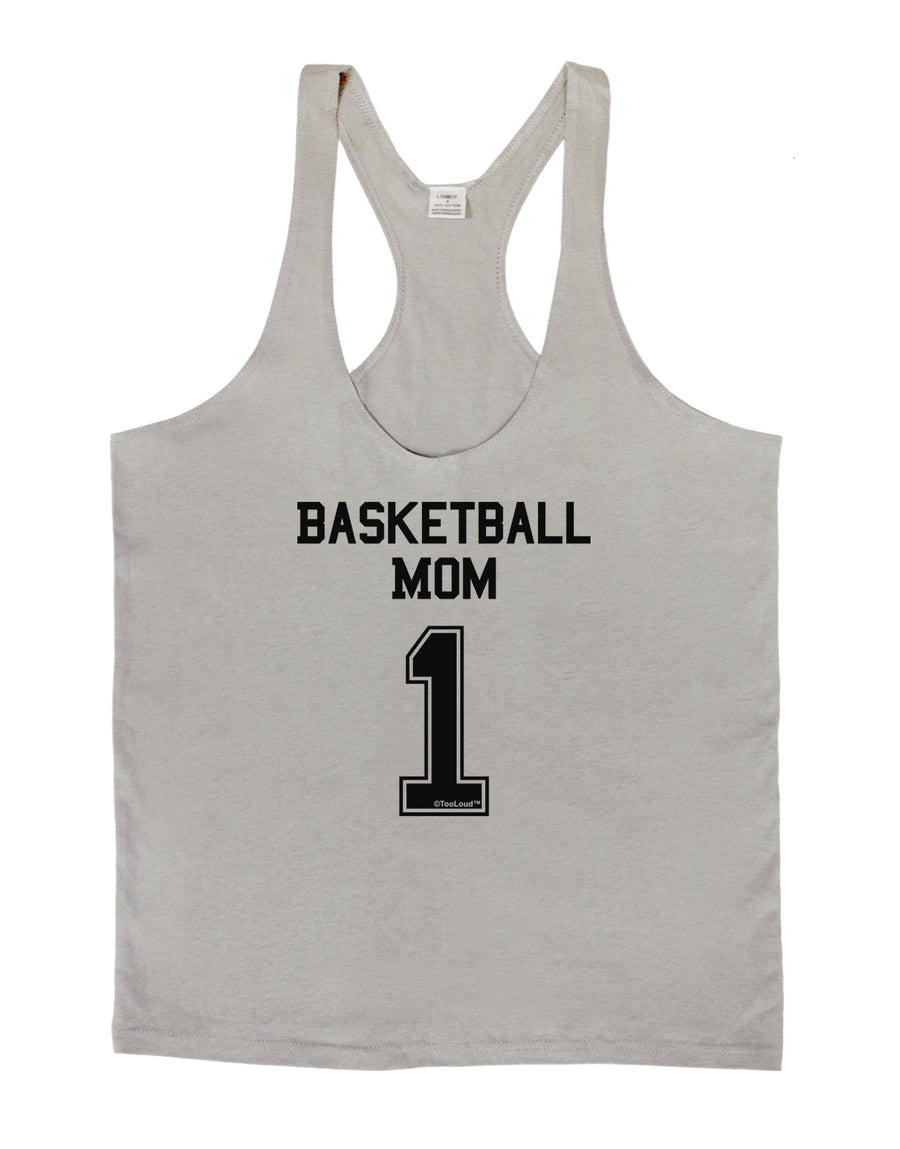 Basketball Mom Jersey Mens String Tank Top-Men's String Tank Tops-LOBBO-White-Small-Davson Sales