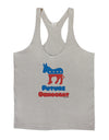 Future Democrat Mens String Tank Top-Men's String Tank Tops-LOBBO-Light-Gray-Small-Davson Sales