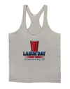 Labor Day - Cheers Mens String Tank Top-Men's String Tank Tops-LOBBO-Light-Gray-Small-Davson Sales