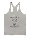 Salt in the Air Sand in My Hair - Mermaid Mens String Tank Top-Men's String Tank Tops-LOBBO-Light-Gray-Small-Davson Sales