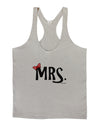 Matching Mr and Mrs Design - Mrs Bow Mens String Tank Top by TooLoud-TooLoud-Light-Gray-Small-Davson Sales