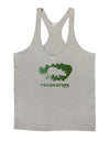 Jurassic Triceratops Design Mens String Tank Top by TooLoud