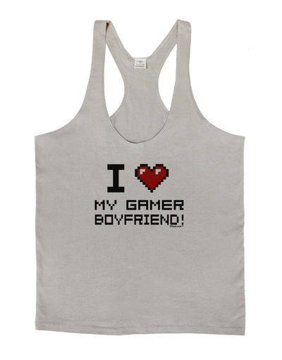 I Heart My Gamer Boyfriend Mens String Tank Top-Men's String Tank Tops-LOBBO-Light-Gray-Small-Davson Sales