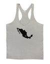 Mexico - Mexico City Star Mens String Tank Top-Men's String Tank Tops-LOBBO-Light-Gray-Small-Davson Sales