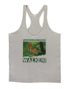 Parasaurolophus Walkeri - With Name Mens String Tank Top-Men's String Tank Tops-LOBBO-Light-Gray-Small-Davson Sales