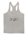 I Do - Groom Mens String Tank Top-Men's String Tank Tops-LOBBO-Light-Gray-Small-Davson Sales