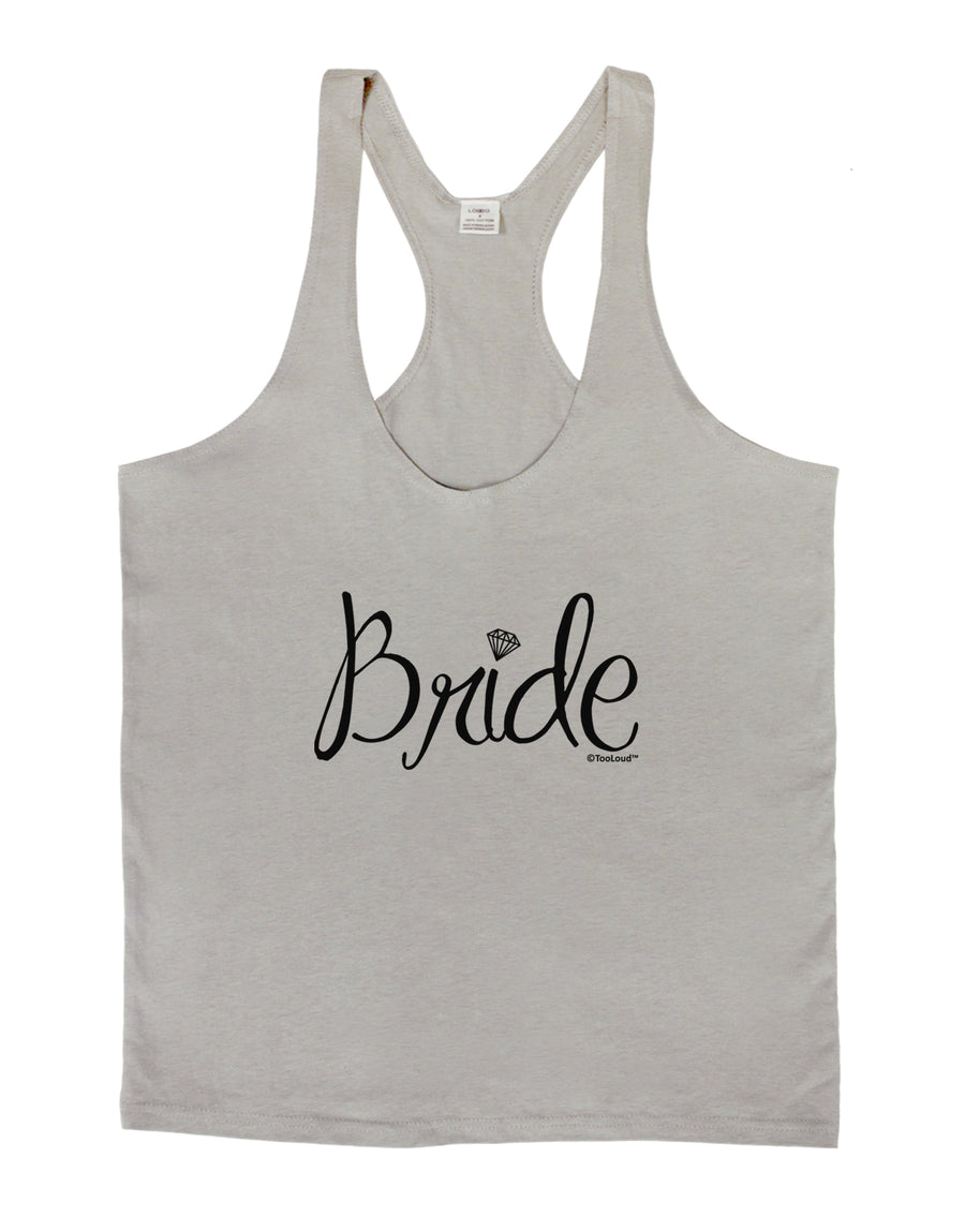 Bride Design - Diamond Mens String Tank Top-Men's String Tank Tops-LOBBO-White-Small-Davson Sales