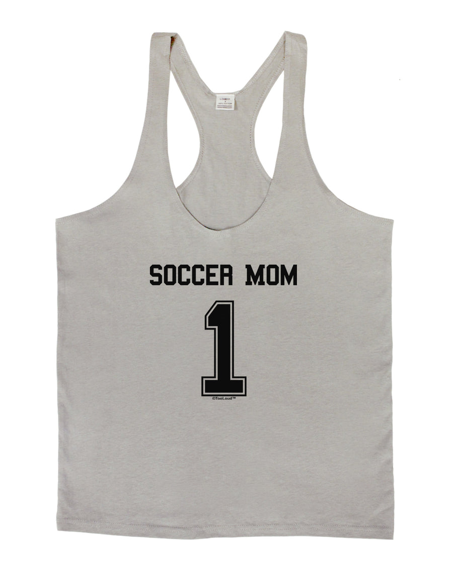 Soccer Mom Jersey Mens String Tank Top-Men's String Tank Tops-LOBBO-White-Small-Davson Sales