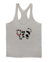 Cute Cow Mens String Tank Top-Men's String Tank Tops-LOBBO-Light-Gray-Small-Davson Sales