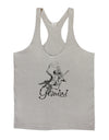 Gemini Illustration Mens String Tank Top-Men's String Tank Tops-LOBBO-Light-Gray-Small-Davson Sales