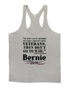 Bernie on Veterans and War Mens String Tank Top-Men's String Tank Tops-LOBBO-Light-Gray-Small-Davson Sales