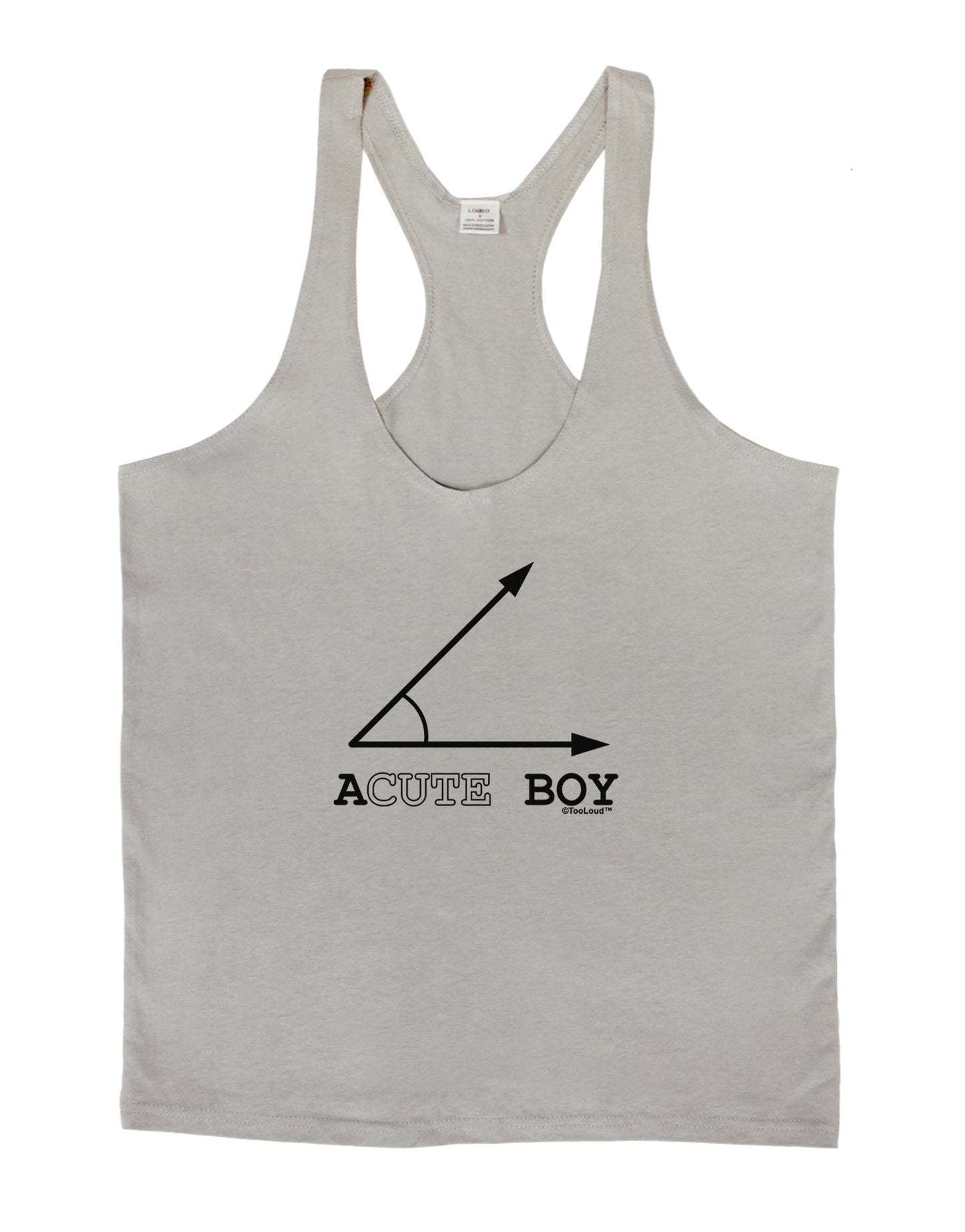 Acute Boy Mens String Tank Top-Men's String Tank Tops-LOBBO-Light-Gray-Small-Davson Sales