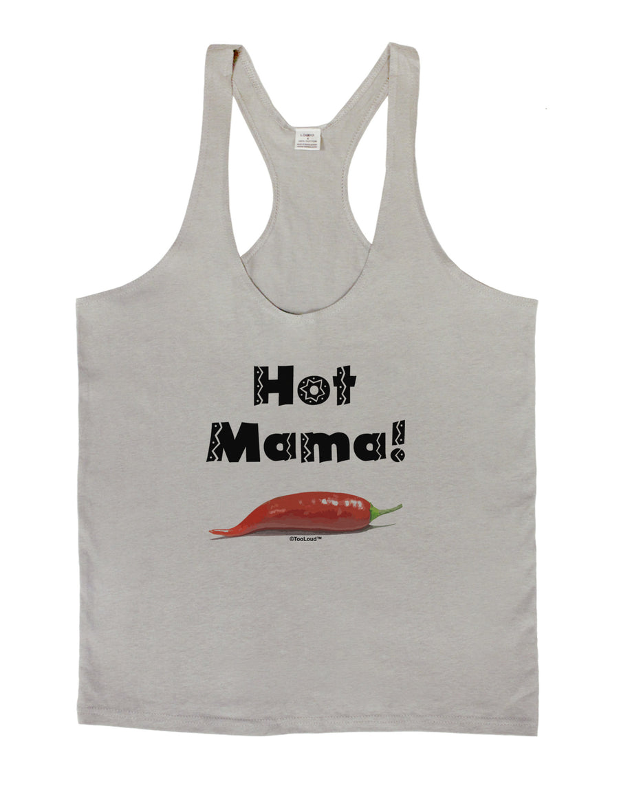 Hot Mama Chili Pepper Mens String Tank Top-Men's String Tank Tops-LOBBO-White-Small-Davson Sales