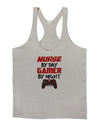 Nurse By Day Gamer By Night Mens String Tank Top-Men's String Tank Tops-LOBBO-Light-Gray-Small-Davson Sales