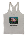 Down Like A Clownfish Mens String Tank Top-Men's String Tank Tops-LOBBO-Light-Gray-Small-Davson Sales