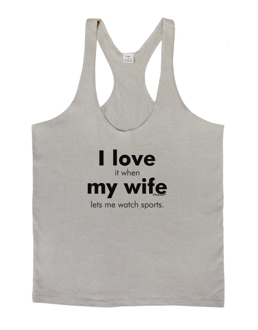 I Love My Wife - Sports Mens String Tank Top-Men's String Tank Tops-LOBBO-White-Small-Davson Sales