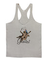 Gemini Illustration Color Mens String Tank Top-Men's String Tank Tops-LOBBO-Light-Gray-Small-Davson Sales