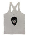 Cute Pixel Vampire Female Mens String Tank Top-Men's String Tank Tops-LOBBO-Light-Gray-Small-Davson Sales