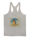 Red-tailed Hawk Mens String Tank Top-Men's String Tank Tops-LOBBO-Light-Gray-Small-Davson Sales