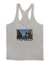 Mexico - Islands Cut-out Mens String Tank Top-Men's String Tank Tops-LOBBO-Light-Gray-Small-Davson Sales