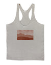 Red Planet Landscape Mens String Tank Top-Men's String Tank Tops-LOBBO-Light-Gray-Small-Davson Sales