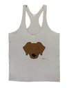 Cute Chocolate Labrador Retriever Dog Mens String Tank Top by TooLoud-TooLoud-Light-Gray-Small-Davson Sales