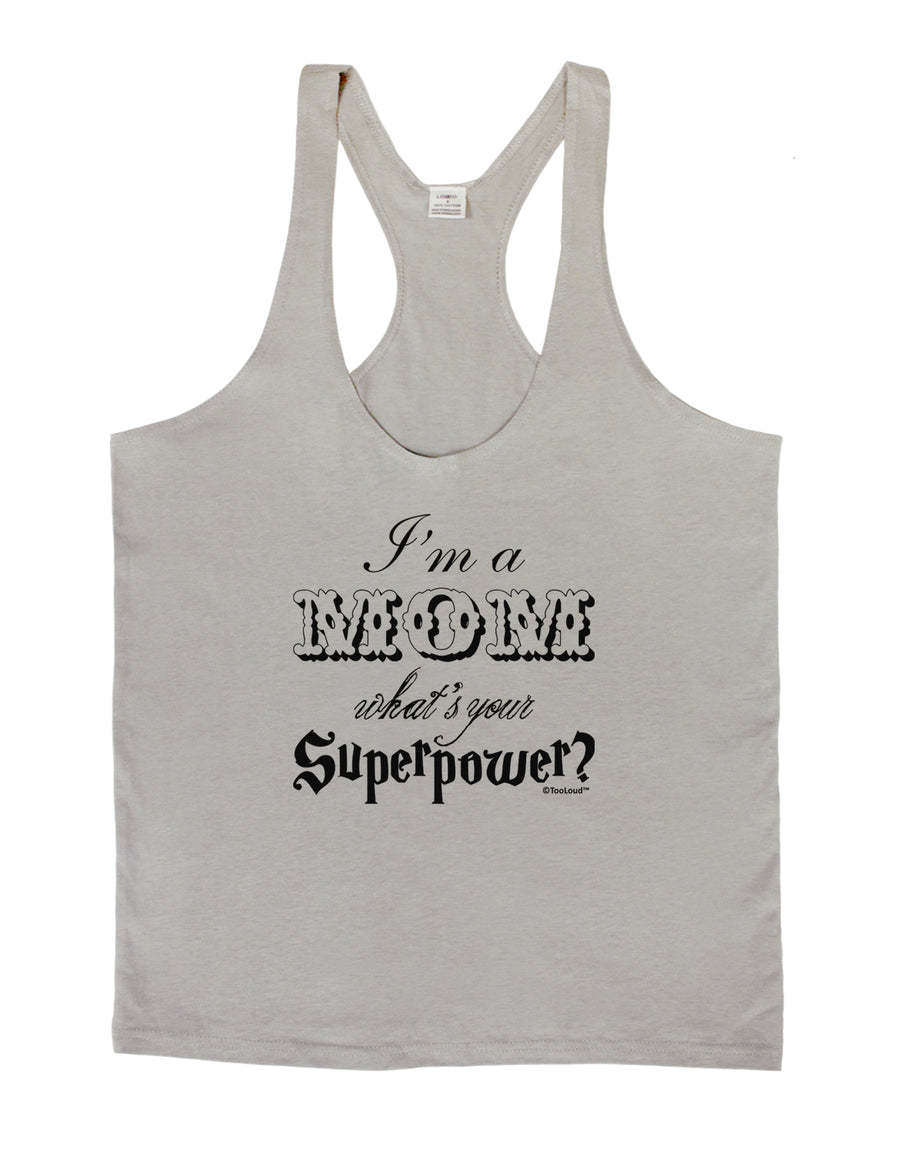 I'm a Mom - What's Your Superpower Mens String Tank Top by TooLoud-Hats-LOBBO-White-Small-Davson Sales