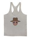 Cute Lil Monster 2 Mens String Tank Top-Men's String Tank Tops-LOBBO-Light-Gray-Small-Davson Sales