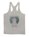 Personalized My First Christmas Snowbaby Girl Mens String Tank Top-Men's String Tank Tops-LOBBO-Light-Gray-Small-Davson Sales