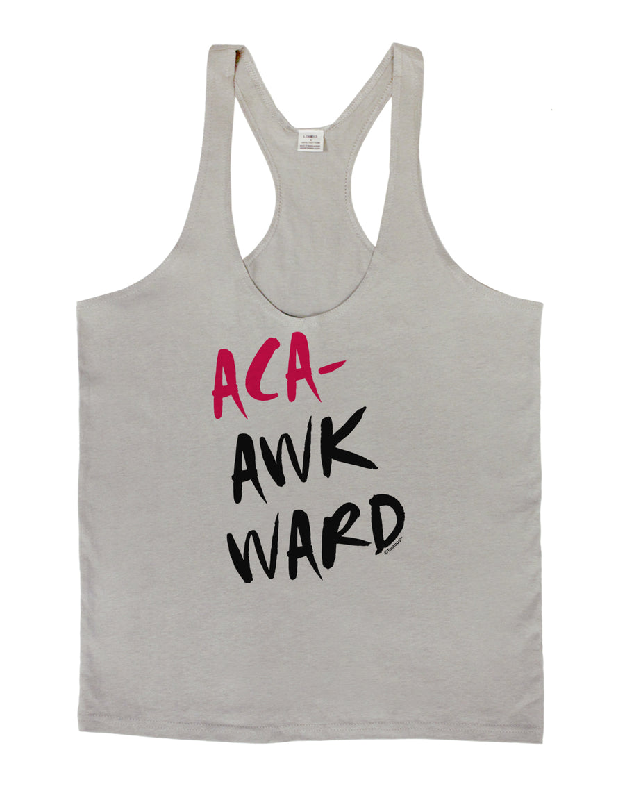 Aca-Awkward Mens String Tank Top-Men's String Tank Tops-LOBBO-White-Small-Davson Sales