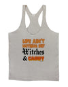 TooLoud Witches and Candy Color Mens String Tank Top-Men's String Tank Tops-LOBBO-Light-Gray-Small-Davson Sales