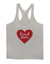 Proud Mom Heart Mens String Tank Top-Men's String Tank Tops-LOBBO-Light-Gray-Small-Davson Sales