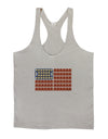 American Breakfast Flag - Bacon and Eggs Mens String Tank Top-Men's String Tank Tops-LOBBO-Light-Gray-Small-Davson Sales