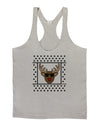 Cool Rudolph Sweater Mens String Tank Top-Men's String Tank Tops-LOBBO-Light-Gray-Small-Davson Sales