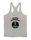 Future Astronaut Color Mens String Tank Top-Men's String Tank Tops-LOBBO-Light-Gray-Small-Davson Sales