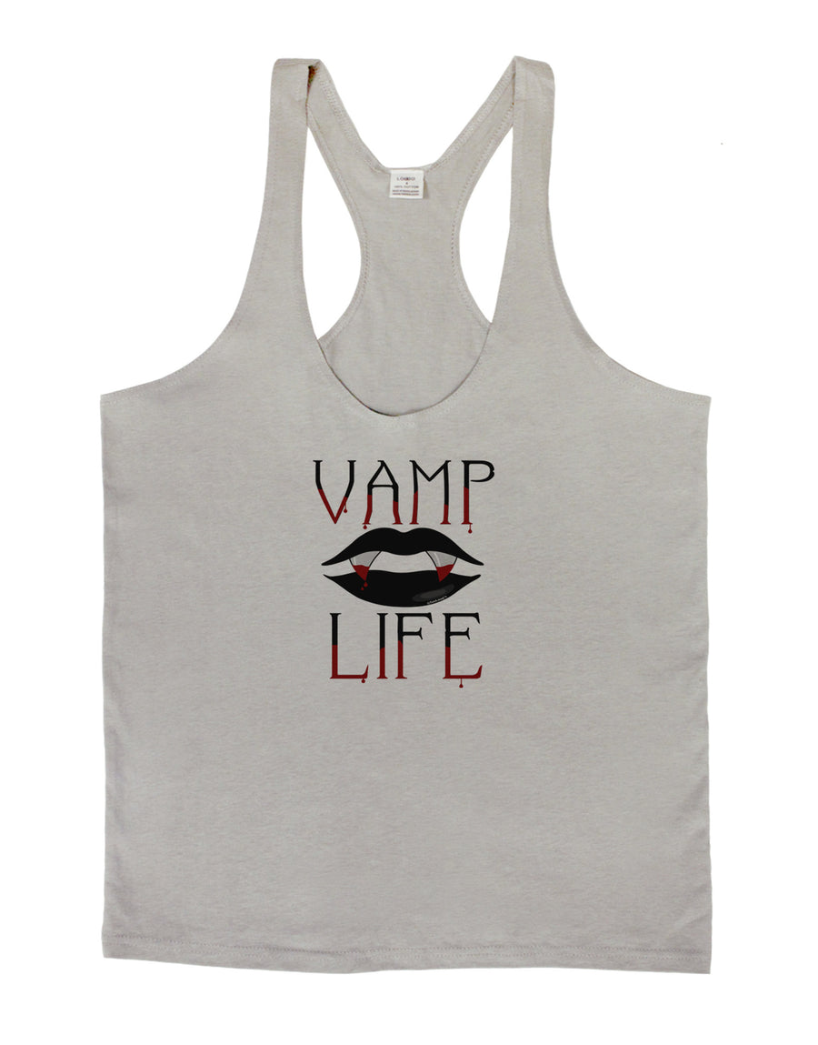 TooLoud Vamp Life Mens String Tank Top-Men's String Tank Tops-LOBBO-White-Small-Davson Sales