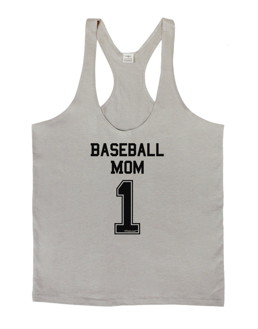 Baseball Mom Jersey Mens String Tank Top-Men's String Tank Tops-LOBBO-White-Small-Davson Sales