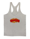 Onomatopoeia PHOOM Mens String Tank Top-Men's String Tank Tops-LOBBO-Light-Gray-Small-Davson Sales