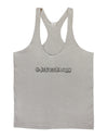 Hashtag JeSuisBacon Deco Mens String Tank Top-Men's String Tank Tops-LOBBO-Light-Gray-Small-Davson Sales