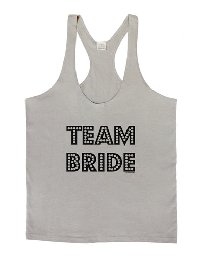 Team Bride Mens String Tank Top-Men's String Tank Tops-LOBBO-Light-Gray-Small-Davson Sales