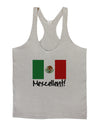 Mexcellent - Mexican Flag Mens String Tank Top-Men's String Tank Tops-LOBBO-Light-Gray-Small-Davson Sales