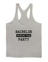 Bachelor Party Drinking Team Mens String Tank Top-Men's String Tank Tops-LOBBO-Light-Gray-Small-Davson Sales